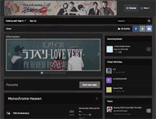 Tablet Screenshot of monochrome-heaven.com